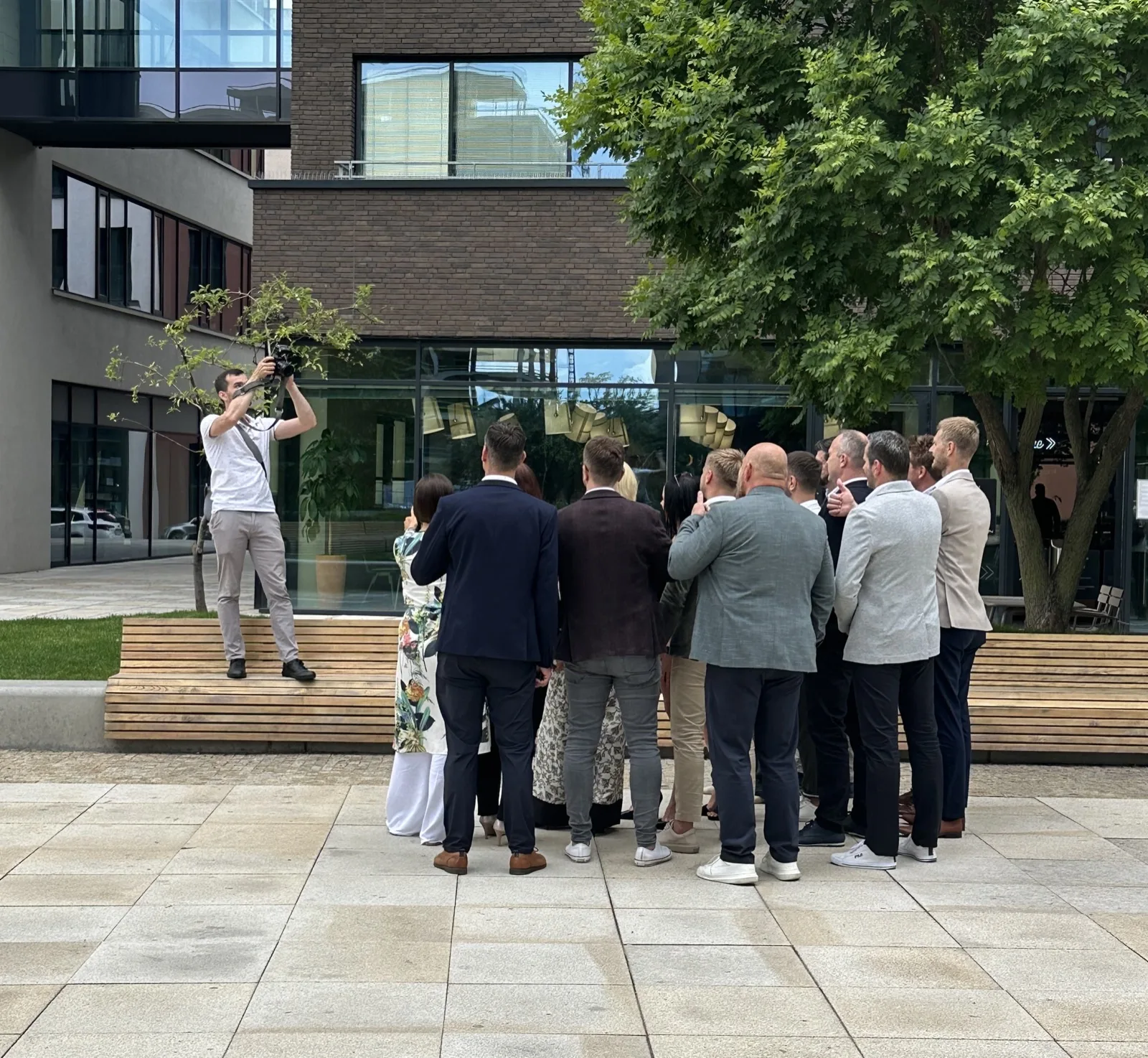 Backstage – Human 1st photo shoot