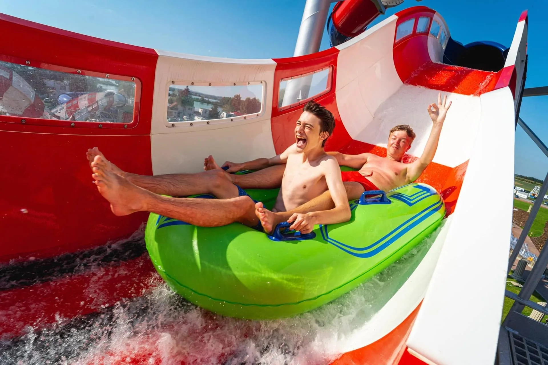 Aqualand Moravia promo – commercial photography Brno