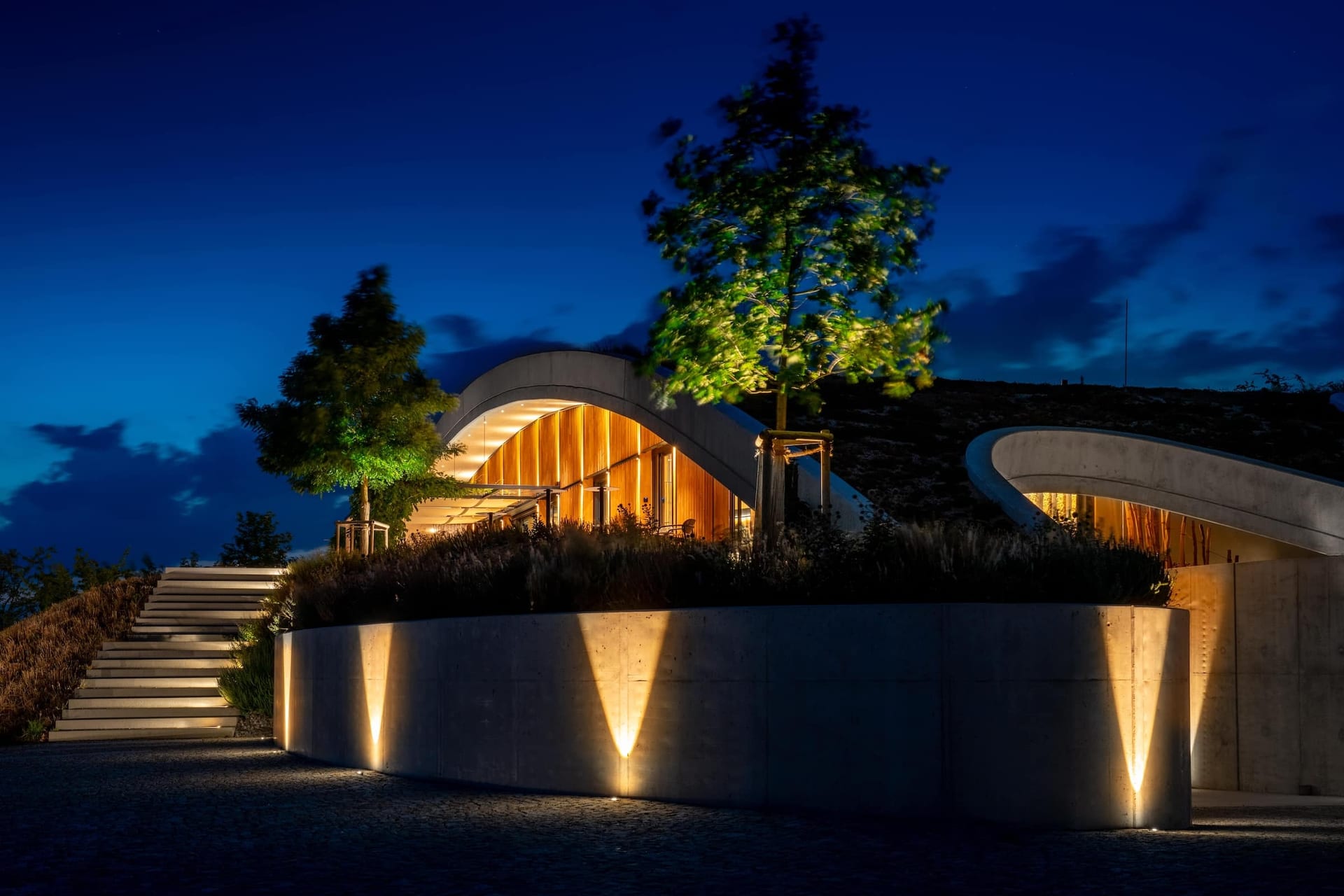 Vinařství Gurdau architektura