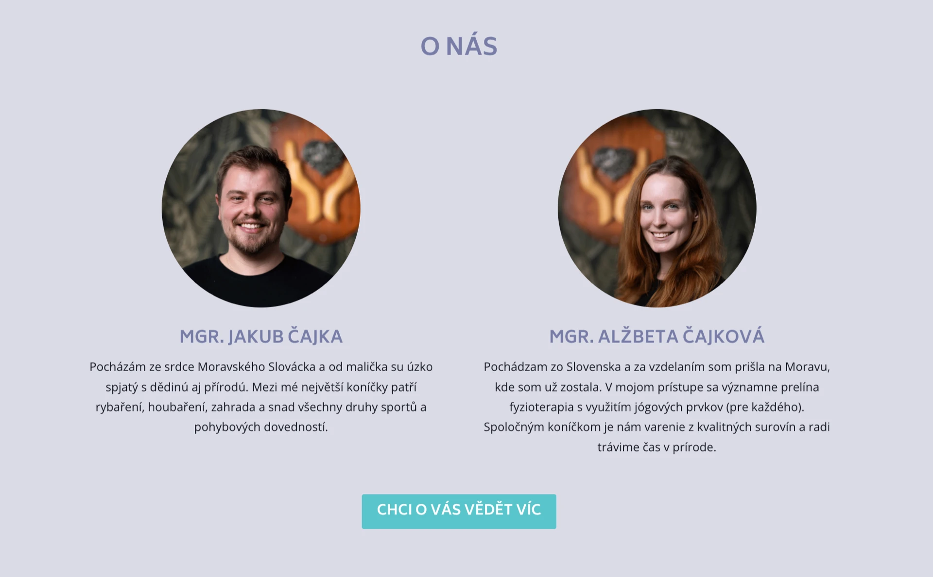 Webové stránky Fyzioterapie srdcem