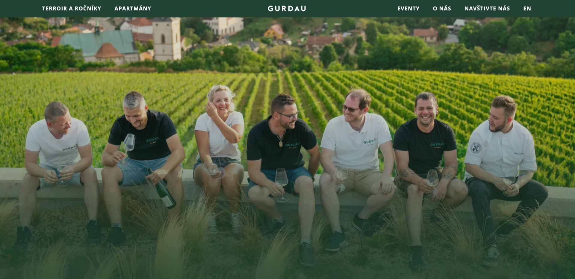 Webové stránky Vinařství Gurdau