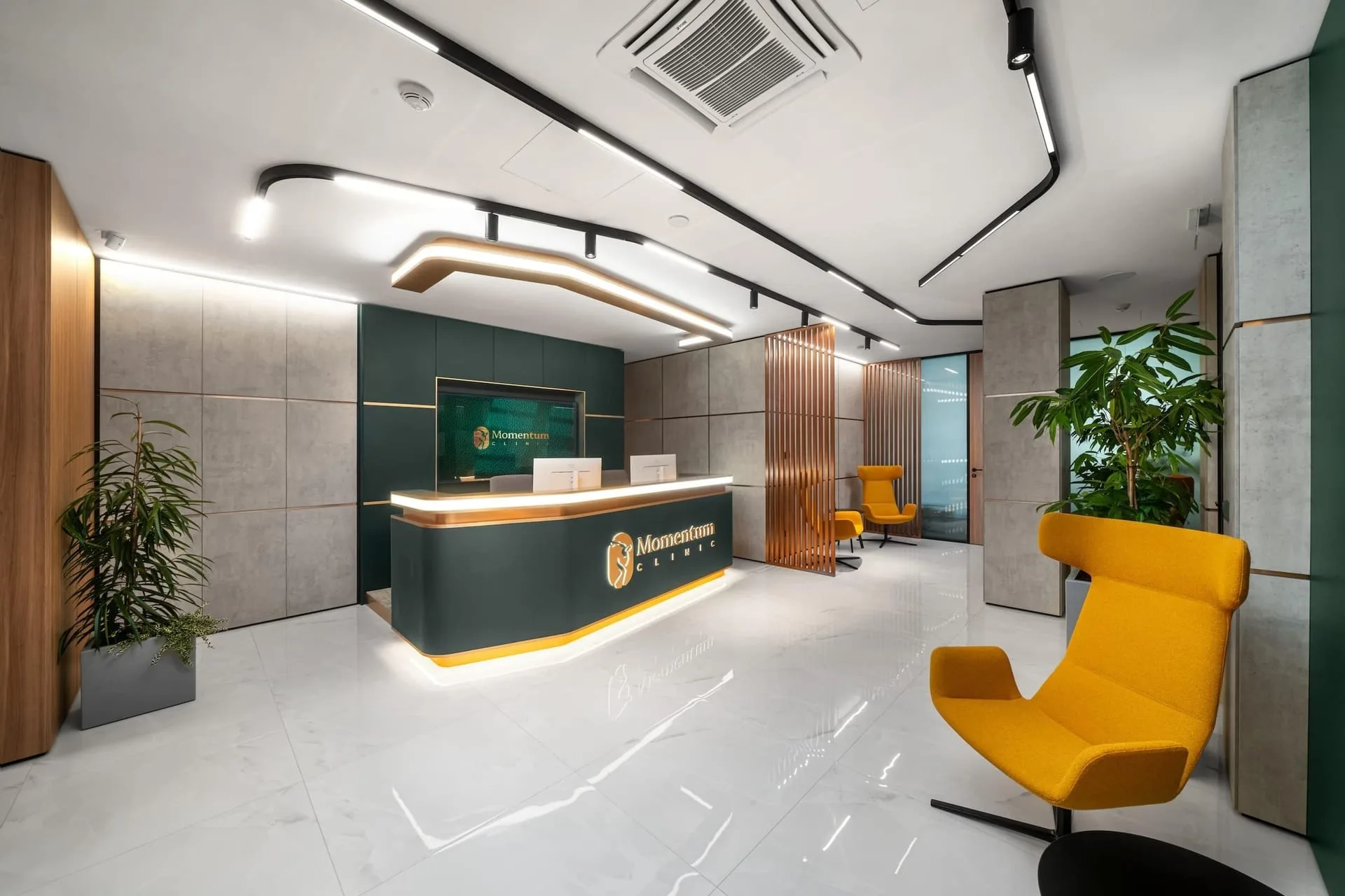 Momentum Clinic – interior photographer Brno