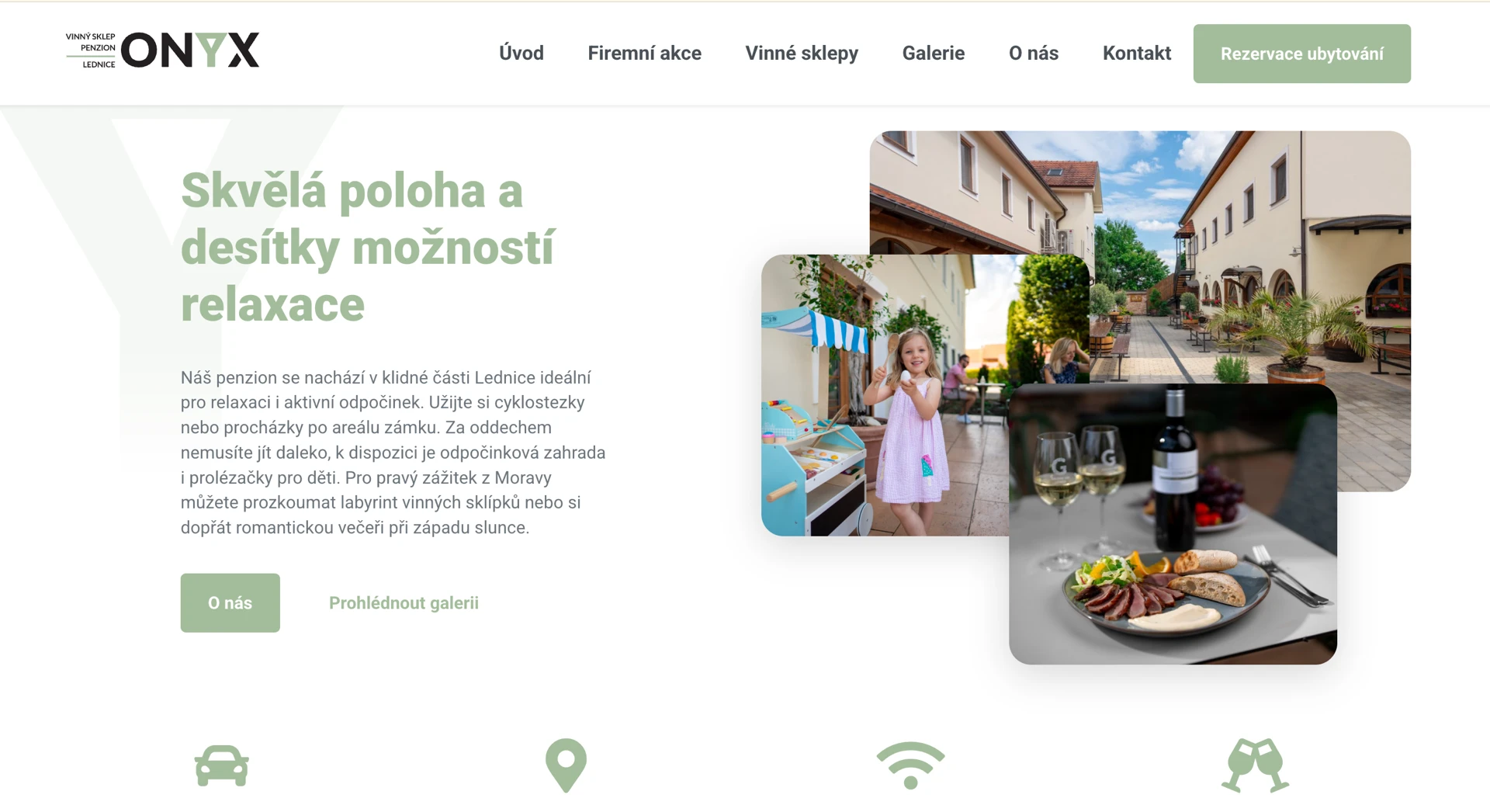 Online prezentace penzionu