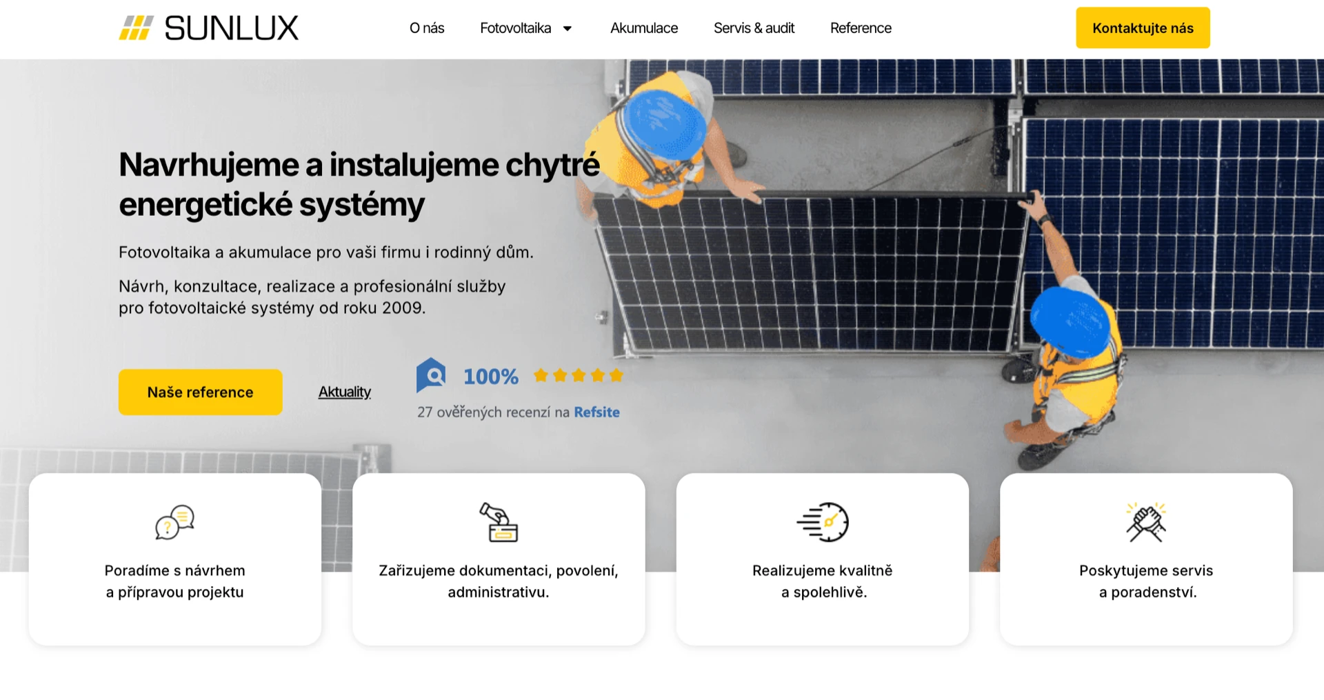 Webové stránky Soonlux