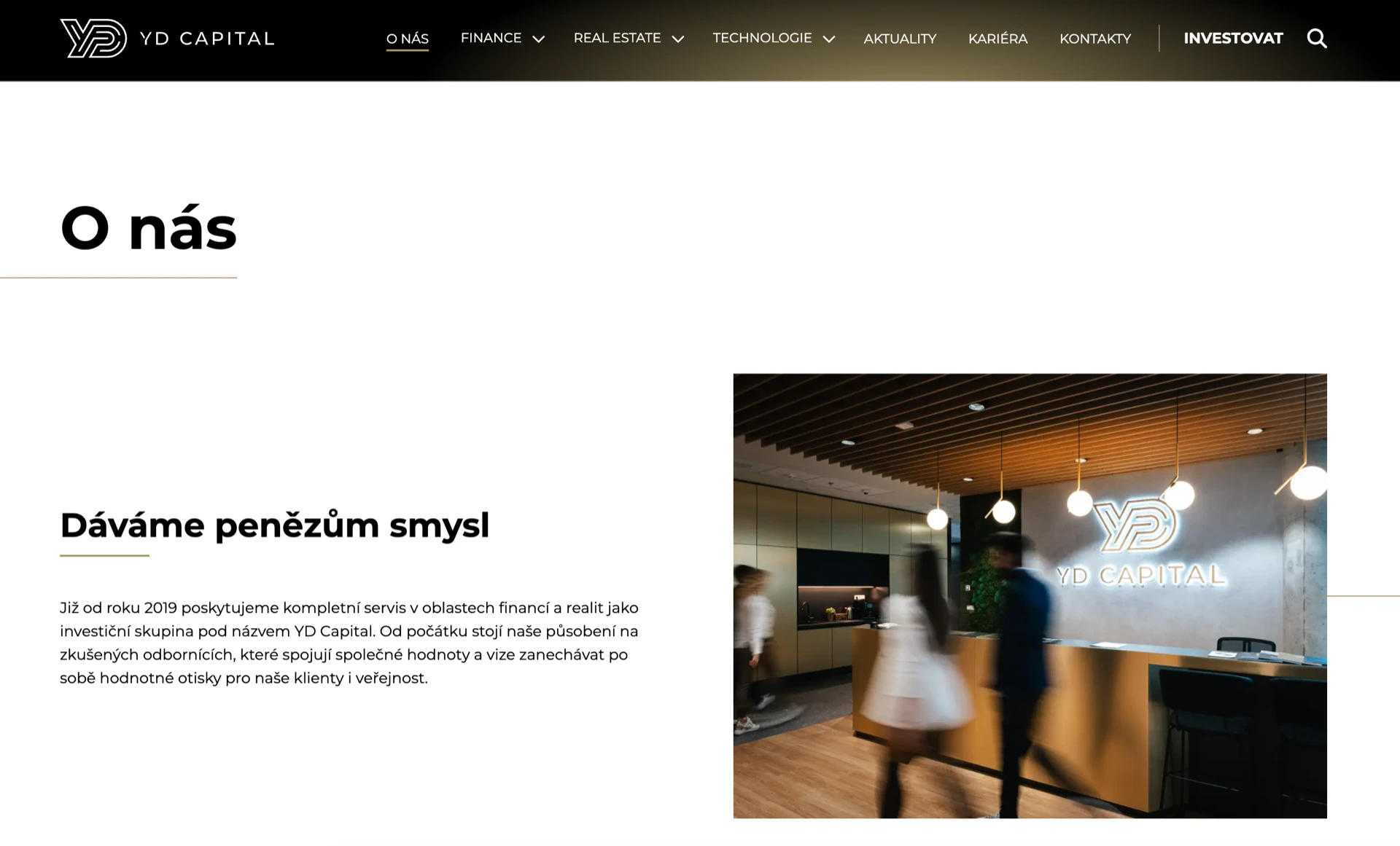 Fotografie na webových stránkách